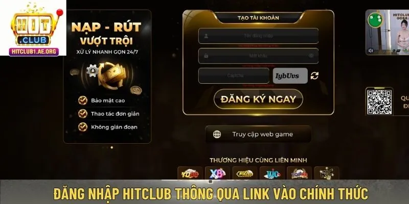 Đăng nhập Hitclub thông qua link vào chính thức