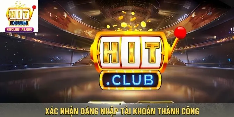 Xác nhận đăng nhập tài khoản thành công